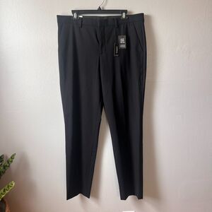 NWT Express Women's Slim Black Performance Stretch Work Pant Size 34/34